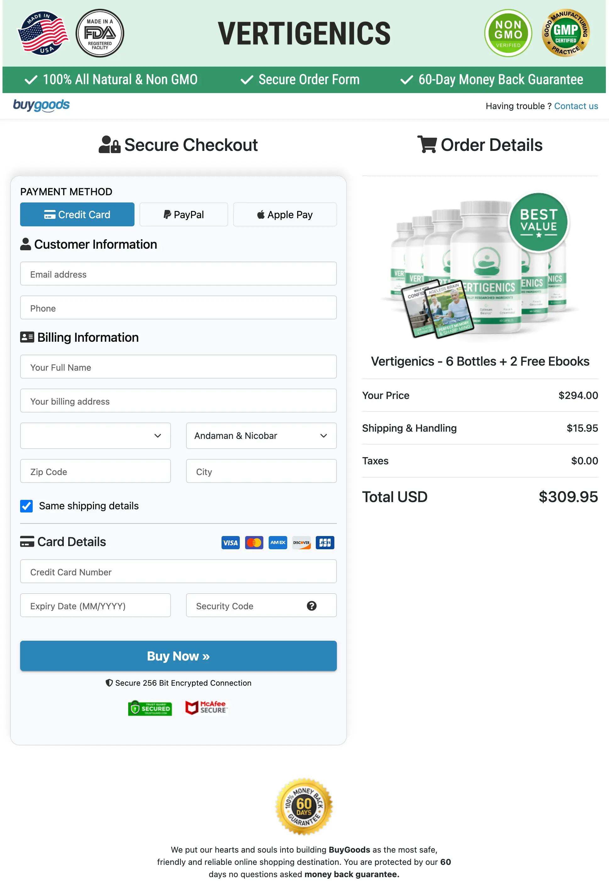 Vertigenics add to cart